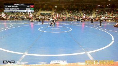 88 lbs Consi Of 16 #1 - Cooper Whiting, JRW Jake Reicin Wrestling vs Reign Gutterman, Steel Valley Renegades