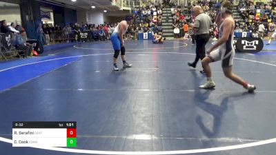 215 lbs R-32 - Rocco Serafini, Central Mountain vs Chris Cook, Connellsville