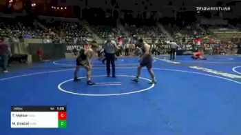 145 lbs Consolation - Taylor Mahler, Waverly Area WC vs Maddox Goebel, Sarbacker Wrestling Academy