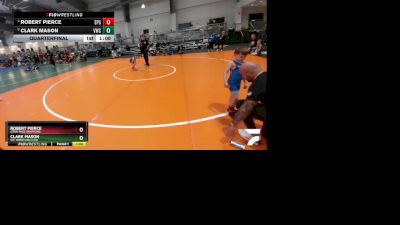 50 lbs Quarterfinal - Clark Mason, Vici Wrestling Club vs Robert Pierce, Steve Page Grappling