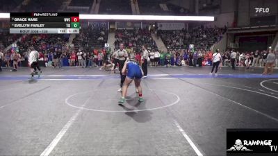 135 lbs 3rd Place Match - Evellyn Farley, Tiger vs Grace Hare, Wichita Wrestling Club