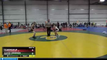 92 lbs Round 4 - Easton Jorgensen, Iowa Black vs Ty Satiacum Jr, Agression Legionaries