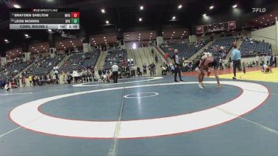 157 lbs Cons. Round 2 - Brayden Shelton, Missouri Valley vs Leon Morris, Brewton-Parker (GA)