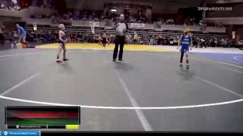 55 lbs Finals (8 Team) - Easton Schut, STMA vs Breilee Spykerboer, Adrian