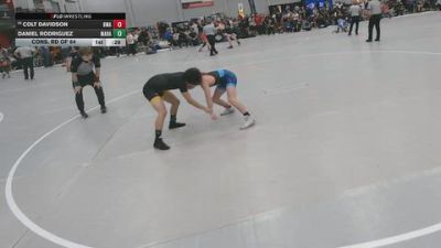 106 lbs Cons. Rd Of 64 - Colt Davidson, HWA vs Daniel Rodriguez, Mat Rats