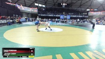 1B/2B 190 Cons. Round 3 - Zach Foreman, Kalama vs Jayton Caddy, Tonasket