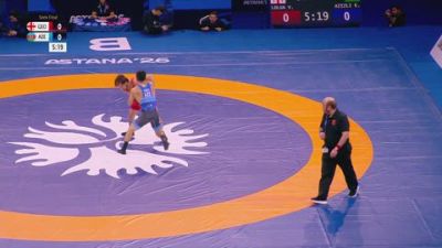 55 kg 1/2 Final - Vakhtang Lolua, Georgia vs Eldaniz Azizli, Azerbaijan