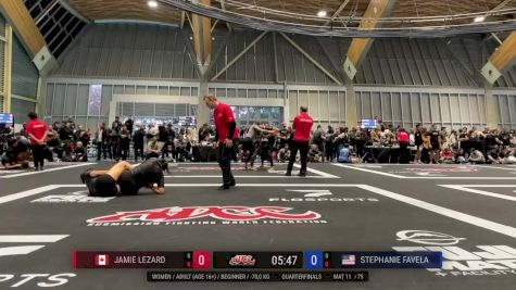 Jamie Lezard vs Stephanie Favela 2025 ADCC Vancouver Open