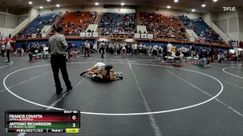 138 lbs Quarterfinal - Francis Covatta, Loyola-Blakefield vs Antonio Richardson, St. Frances Academy