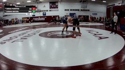 197 lbs Cons. Round 2 - Logan Neitzel, Wisconsin-Stevens Point vs Diego Fuentes, Carthage College