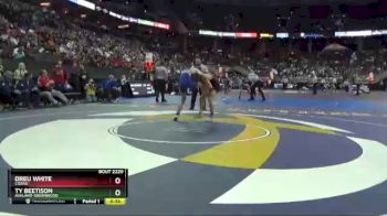 Cons. Round 1 - Ty Beetison, Ashland-Greenwood vs Dreu White, Cozad