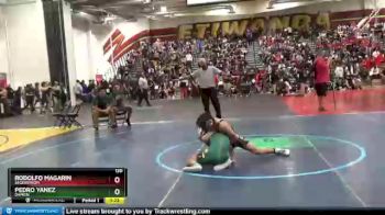 120 lbs Champ. Round 1 - Rodolfo Magarin, Segerstrom vs Pedro Yanez, Damien