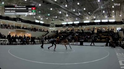 120 lbs Quarters & 1st Wb (16 Team) - James Soha, St Pius X School vs Christopher Maldonado, Charles Drew