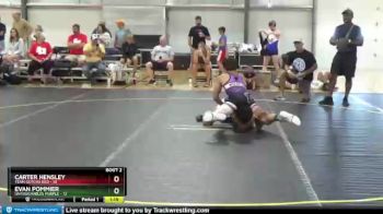 130 lbs Round 1 (6 Team) - Carter Hensley, Team Gotcha Red vs Evan Pommier, Untouchables Purple