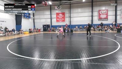 132 lbs Ben Boyle, Ohio Grey vs Dominic Hernandez, Pennsylvania Red