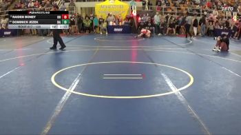 128 lbs Champ. Round 2 - Raiden Boney, OhioG2 vs Dominick Jezek, Salem