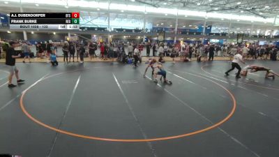132 lbs Cons. Round 4 - Frank Burke, Region Wrestling Academy vs A.j. Dubendorfer, Unattached