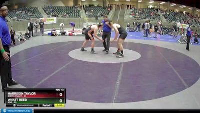 287 lbs Round 2 (4 Team) - Wyatt Reed, Scio vs Harrison Taylor, North Valley