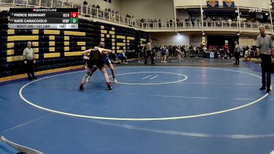 121 lbs Consy 3 - Pierce Reinhart, Bethel Park vs Nate Caracciolo, Hempfield Area