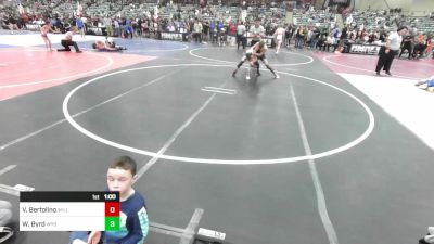 88 lbs Rr Rnd 1 - Vladimir Bertolino, Willits Grapplin Pack vs Wyatt Byrd, Wyoming Underground