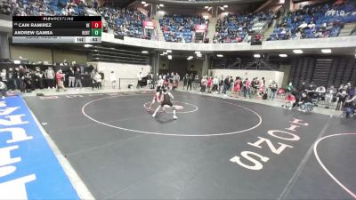 101 lbs Cons. Round 1 - Cain Ramirez, Grant vs Andrew Gamba, Maine South