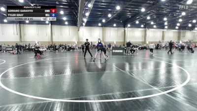 150 lbs Consi Of 8 #2 - Adriano Garavito, Cowboy Wrestling Club vs Tyler Gray, Wellington Wrestling