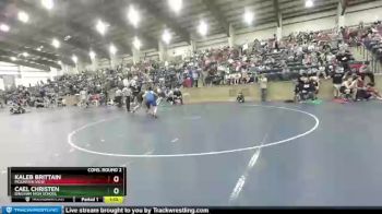 193 lbs Cons. Round 2 - Cael Christen, Bingham High School vs Kaleb Brittain, Mountain View