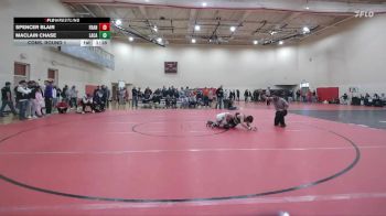 120 lbs Cons. Round 1 - Spencer Blair, Franklin vs Maclain Chase, Lake Catholic