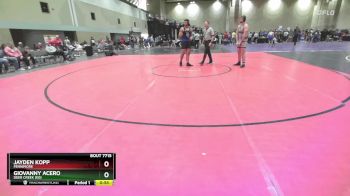 215A Semifinal - Giovanny Acero, Deer Creek (ED) vs Jayden Kopp, Fennimore