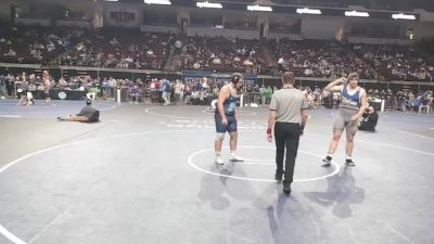 D 1 285 lbs Cons. Round 3 - Cayden Dupont, Northshore vs Gage Brown, St. Paul`s
