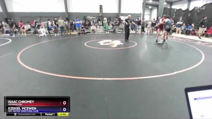 175 lbs Semifinal - Isaac Chromey, Washington vs Ezekiel McEwen, Mat ...