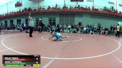 80 lbs Champ. Round 1 - Henry Antrobus, Contenders Wrestling Academy vs Ridley Pierce, Alexandria Wrestling Academy