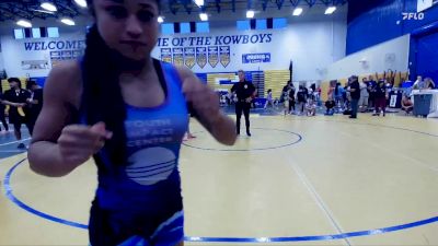 100 lbs Semifinal - Kenadee Michaels, Braden River High School vs Tiffany Francisco, YIC