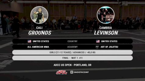 Cali Grounds vs Cambria Levinson 2026 ADCC Portland Open