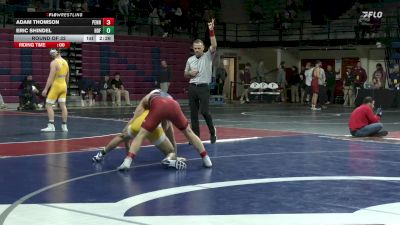 165 lbs Round Of 32 - Adam Thomson, Penn vs Eric Shindel, Hofstra