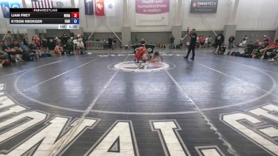 157 lbs Liam Frey, North Dakota vs Kyson Kroeger, California Silver