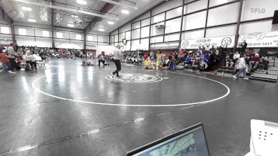 120 lbs Semifinal - Chad Yellow, San Juan vs Krew King, North Sanpete