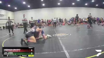 145 lbs Semis & 1st Wrestleback (8 Team) - Levi Jones, Southern Wolves vs Anderson Brayboy, NC Pride Wrestling Black