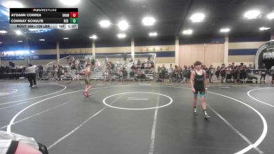 109 lbs Round Of 32 - Conway Schulte, Red Dot WC vs Aydann Correa, Brawley Wr Ac