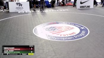 138 lbs Cons. Round 1 - Zane Avery, Temecula Valley High School Wrestling vs Diego Eligio, Ayala High School Wrestling