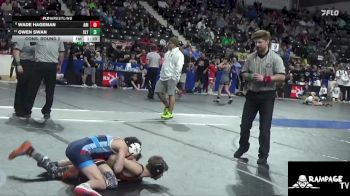 84 lbs Cons. Round 2 - Wade Hageman, Abilene vs Owen Swan, Slyfox