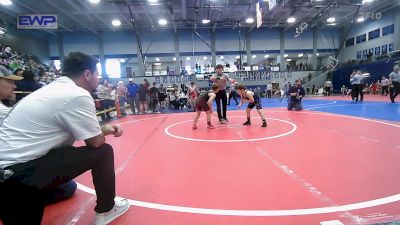 90 lbs Semifinal - Tukker Simpson, Salina Wrestling Club vs James Laymon, Rogers Iron Wrestling