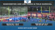 Replay: Field  - 2026 W&L Outdoor T&F Carnival | Mar 21 @ 11 AM