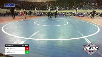 92 lbs Round Of 16 - Nolan Martin, Ranger 47 Wrestling Club vs Logan Whited, Perry Wrestling Academy