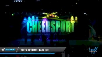 Cheer Extreme - Kernersville - Lady Lux [2021 L6 International Open - NT Day 1] 2021 CHEERSPORT National Cheerleading Championship