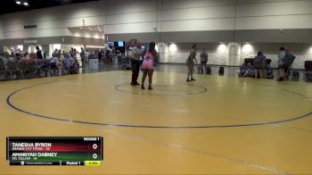 170 lbs Round 1 (8 Team) - Tanesha Byron, Orange City Titans vs Amariyah Dabney, STL YELLOW