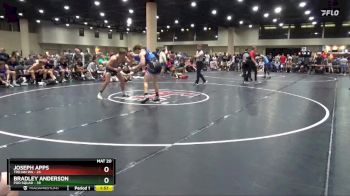 190 lbs Round 3 (4 Team) - Bradley Anderson, Pod Squad vs Joseph Apps, Trojan WA