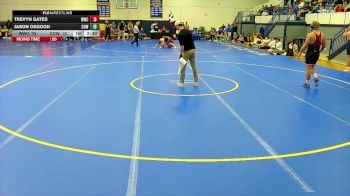 197 lbs Round 1 (6 Team) - Jason Osgood, Cowley College vs Trevyn Gates, Western Wyoming College