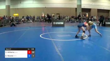 110 lbs Prelims - Cecilia Williams, Buckeye Girls vs Erin Rizzuto, Ponte Vedra