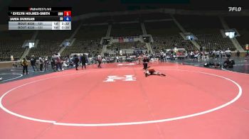 131 lbs 3rd Place Match - Jania Dunigan, Schreiner University vs Evelyn Holmes-Smith, Emmanuel Unattached